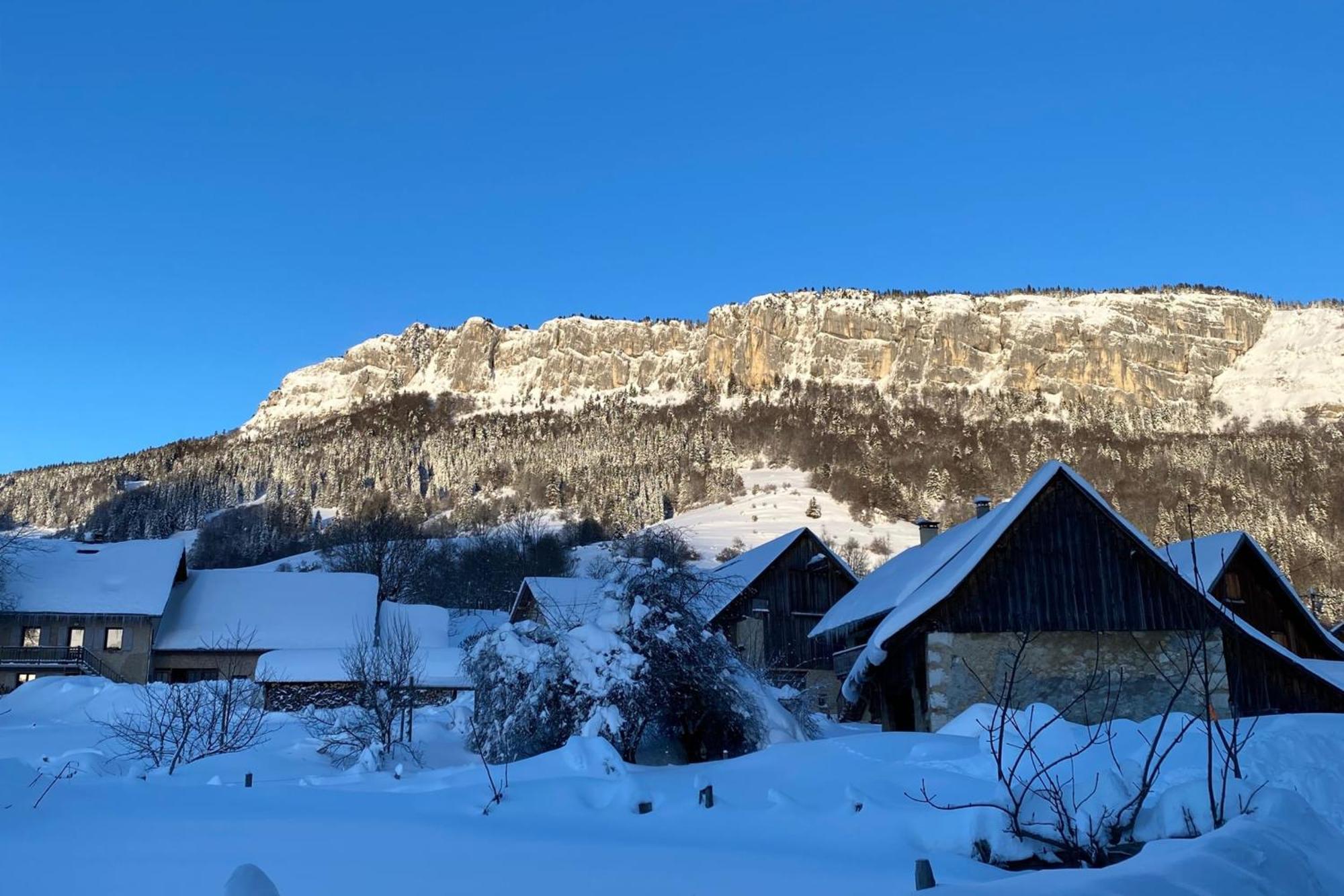 Charmante Maison Au Desert D'Entremont Les Déserts Buitenkant foto
